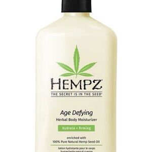 Hempz Age Defying Herbal Body Moisturizer - Cream and Black